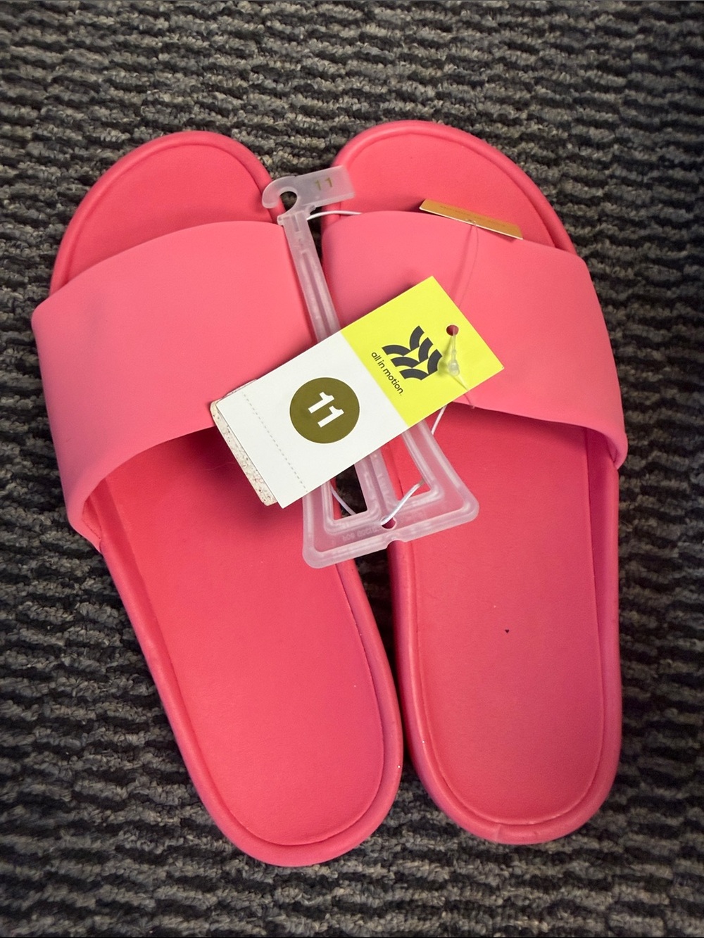 all in motion Pink Slide Sandals